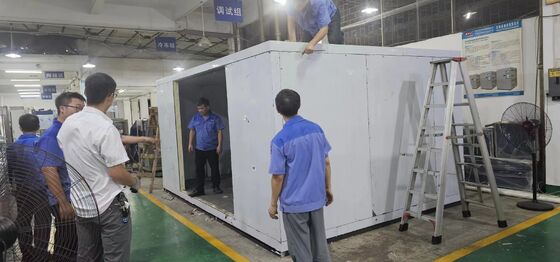 温度と湿度試験室です 温度と湿度試験室は