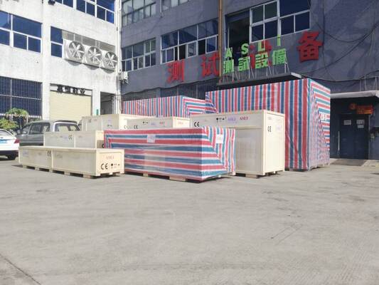 温度と湿度試験室です 温度と湿度試験室は